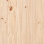 vidaXL Dog Bed 36"x25.2":man:.5" Solid Wood Pine
