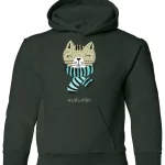 Cat Winter Hoodie -Image by Shutterstock